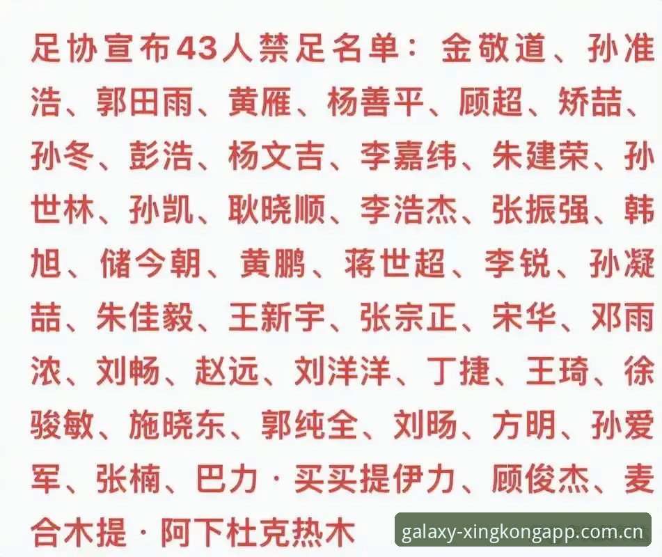 星空app安卓手机下载下载不了怎么办 中国足协第三批禁足名单解读指南:从星空娱乐平台视角看行业整顿